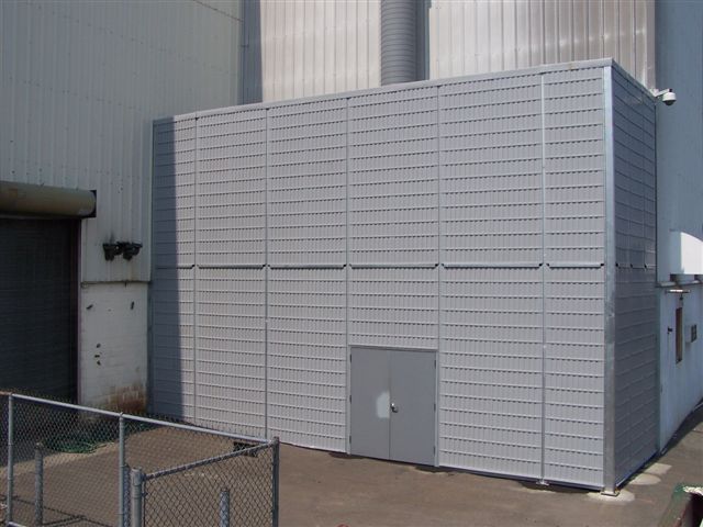 noise barrier enclosure