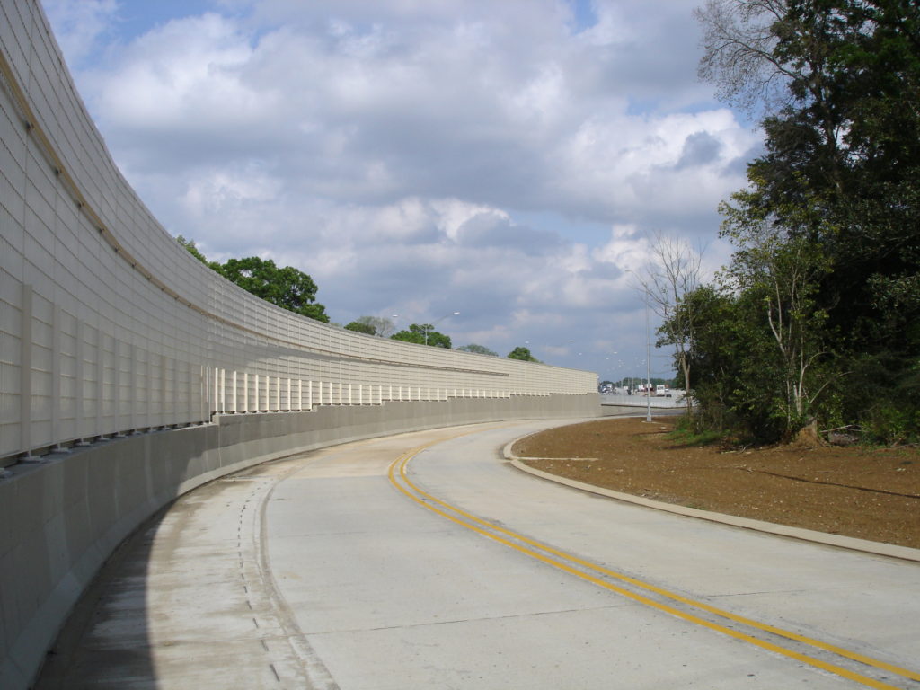 highway noise barrier walls